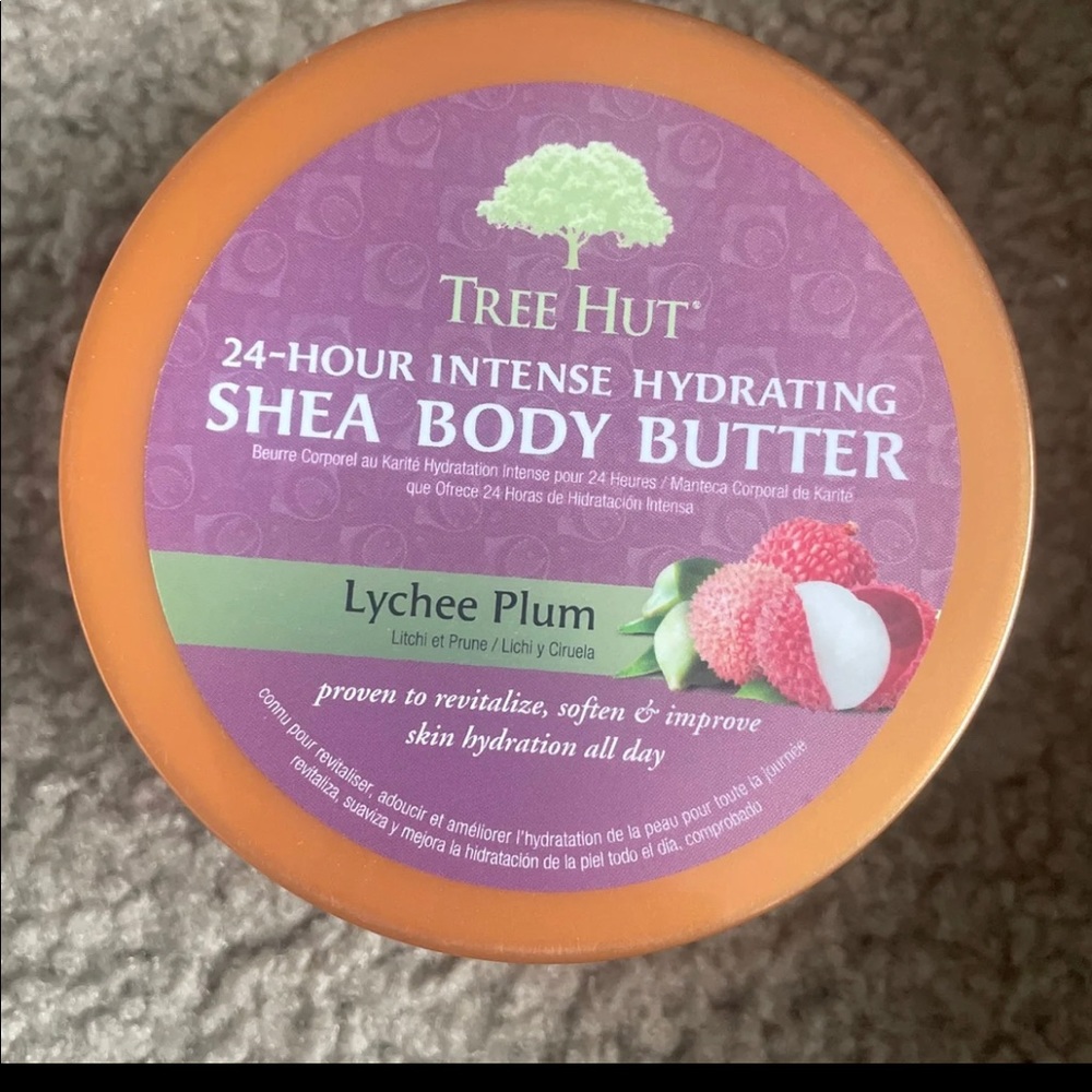 Treehut Lychee & Plum Treehut body butter 
7oz